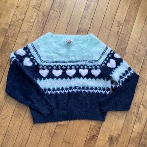 Victoria’s Secret Fuzzy Crop Sweater